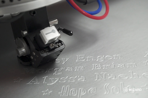 Equipment Wizard Z1 Debossing