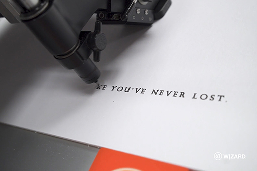 Equipment Wizard Z1 Writing